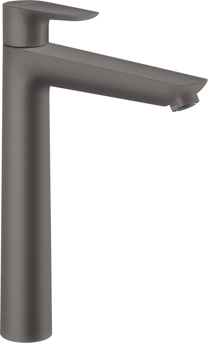Hansgrohe talis e - mitigeur de lavabo - commande monocommande - avec garniture de vidage - taille 240 mm - chrome noir brossé