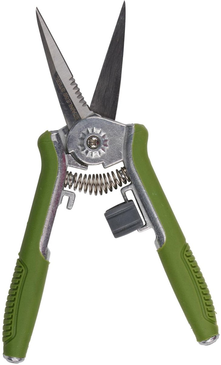 Kinzo sécateur de jardin sécateur - ciseaux à fleurs avec poignée antidérapante - max. 4mm-17cm
