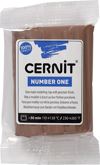 Crétiv Company Cernit Mountain Klei Taupe, 56 grammes