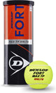 Dunlop - fort max tp knltb - balles de tennis - remplies de gaz - 3 balles