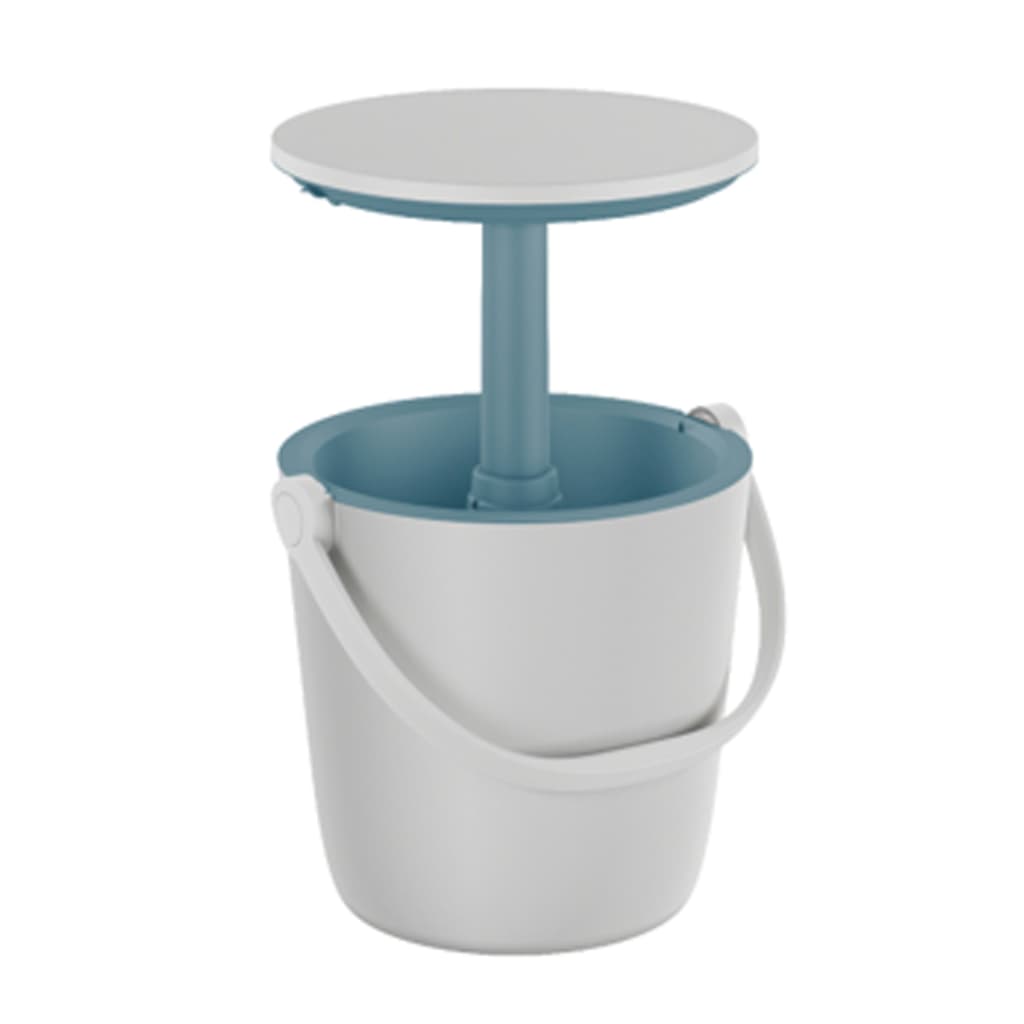 Keter Keter Table Color GO Bar Bar blanc et bleu océan