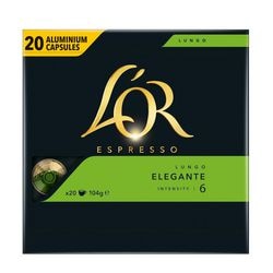Tasses à café élégantes Abi l'or espresso longo