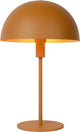 Lucide siemon - lampe de table - ø 25 cm - 1xe14 - jaune ocre