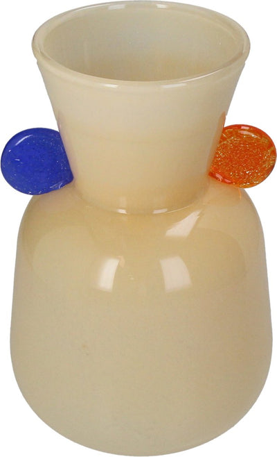 Vase collection Hd verre beige 17,5x16x25cm