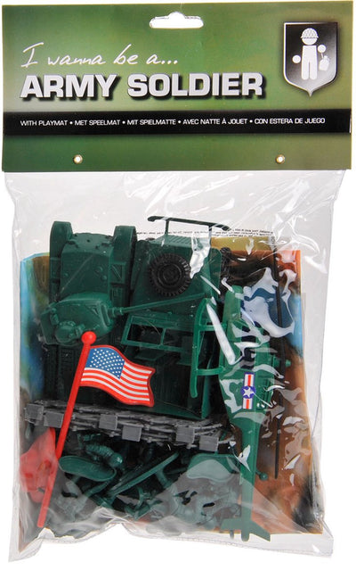 RC Army Forces Play Set with Play Mat
