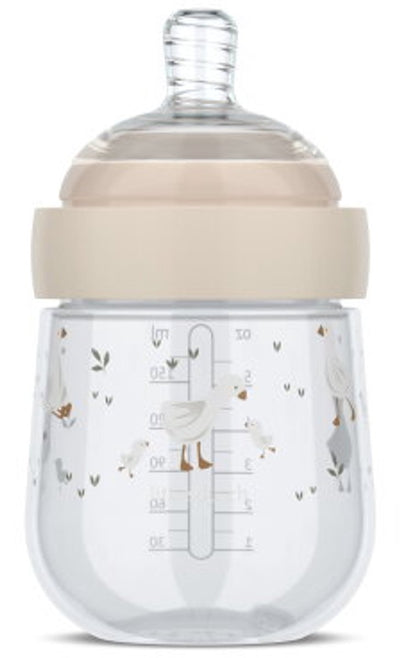 Mepal biberon mio little dutch - 165 ml - anti-colique - la conception en spirale empêche le colmatage - silicone de qualité médicale - petite oie