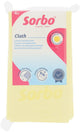 Sorbo prof chiffon de nettoyage jaune 4 pièces - chiffon en microfibre - pour le nettoyage professionnel