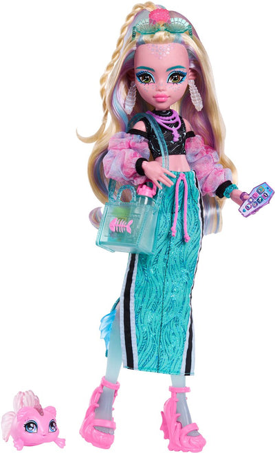 Monster high bleu lagon - poupée mannequin