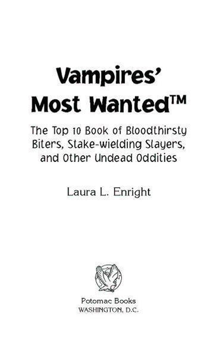Les vampires les plus recherchés