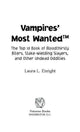 Les vampires les plus recherchés