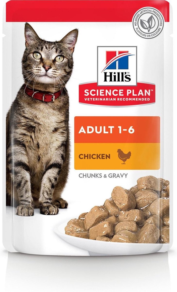 Hill's science plan optimal care poulet - chat - nourriture complètement humide - 1 x 85 gr