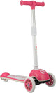 Tri-scooter Nijdam - dream rider - rose blanc