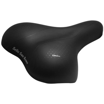 Selle San Remo Bicycle Saddle San Remo Lindau pour les vélos de randonnée de la ville Black (forfait de travail)