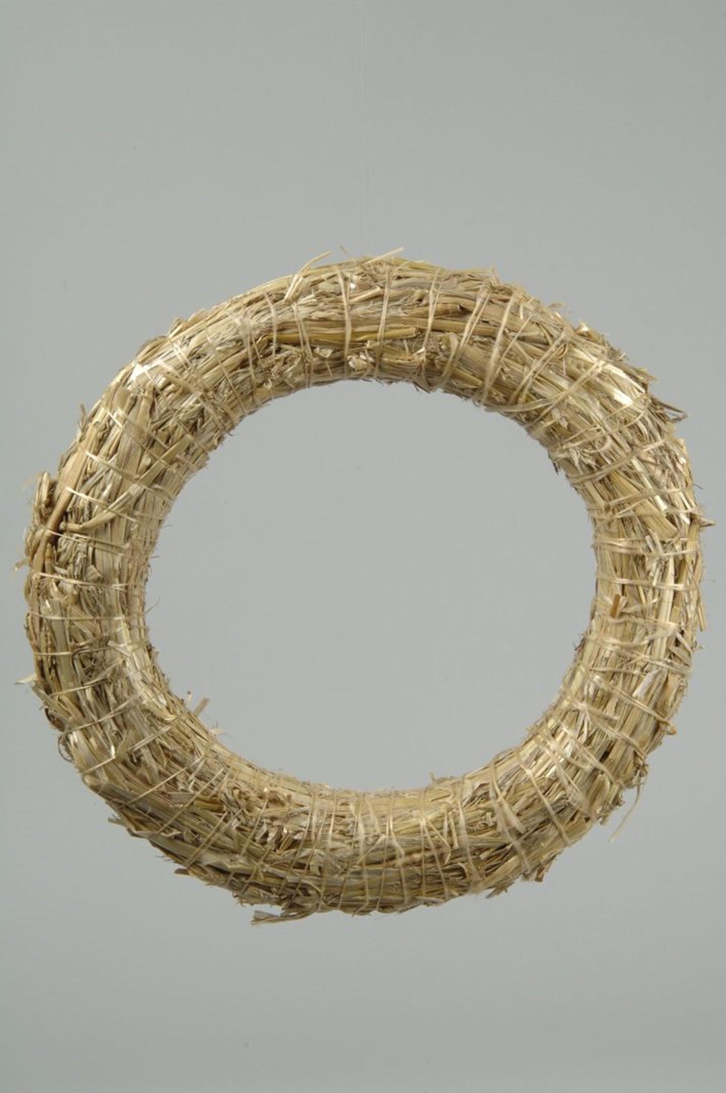 Couronne de paille naturelle HBx 40cm