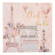 Clayre eef serviette paris rose 20 pièces