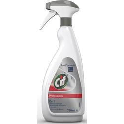 Nettoyant salle de bain cif 2 en 1 transparent