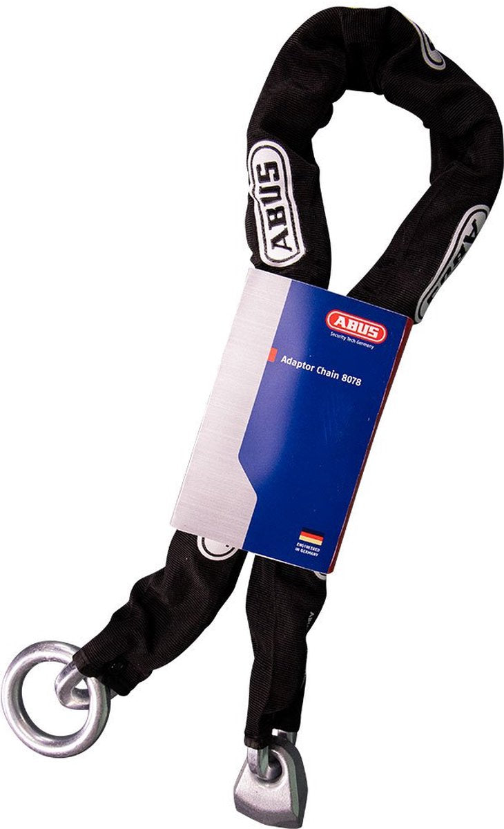 Abus 12ks120 chaîne 120cm pour detecto 8078 - noir