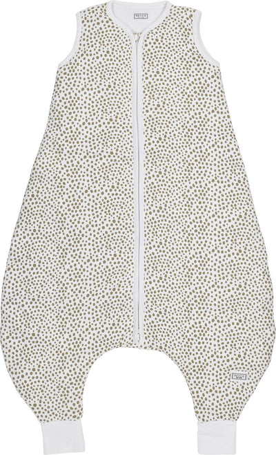Meyco bébé guépard bébé hiver sommeil salopette pull - taupe - 80 cm - 2,0 tog