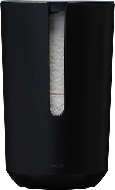 Tiger tess - porte-rouleau de rechange avec couvercle - autoportant - noir anthracite