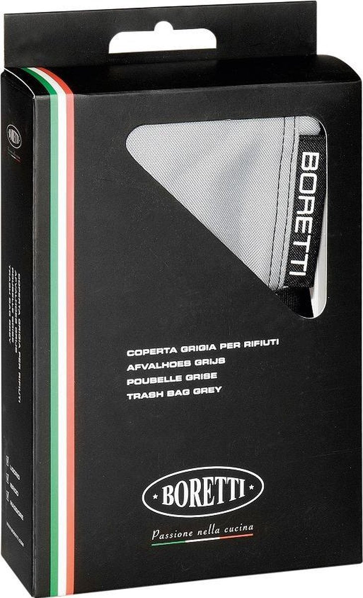 Cache-déchets Boretti - gris - pour barbecue ligorio, ibrido et maggiore