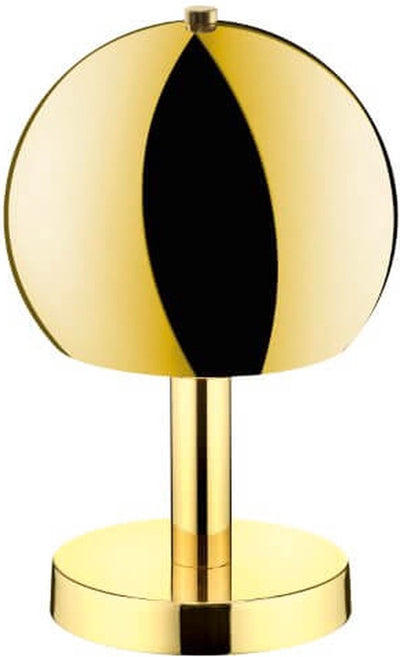 Trio boccia - lampe de table - laiton poli - excl. 1x e27 10w - interrupteur à cordon