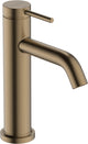 Hansgrohe tecturis s - robinet de lavabo - commande à levier unique - démarrage à froid, économie d'énergie - sans vidage - taille 110 mm - bronze brossé