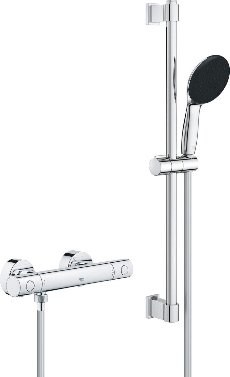 Grohe quickfix Precision Get ensemble de douche - économie d'eau - chrome