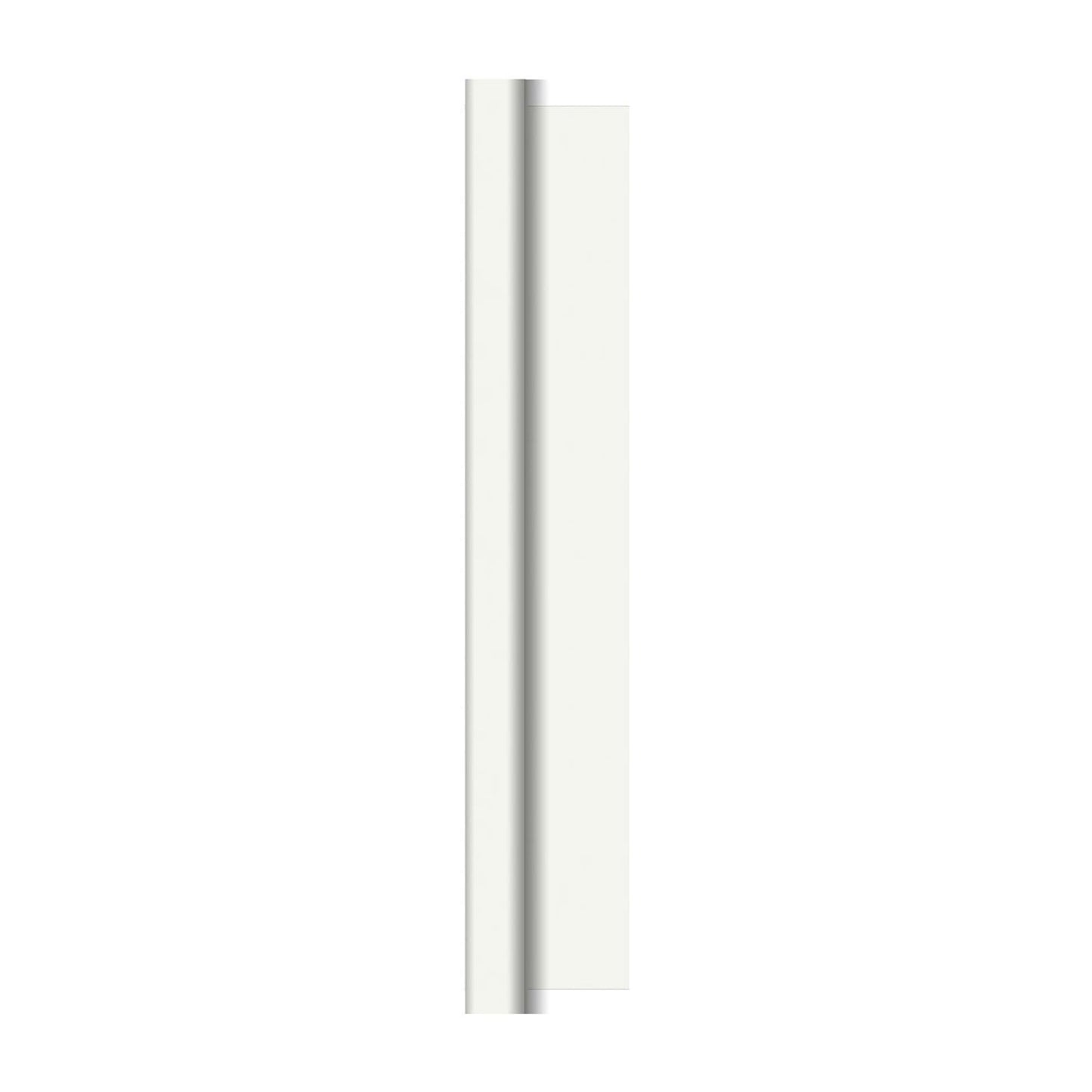 Nappe damassé Duni cel 1,18x5m blanc glace