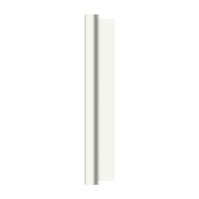 Nappe damassé Duni cel 1,18x5m blanc glace