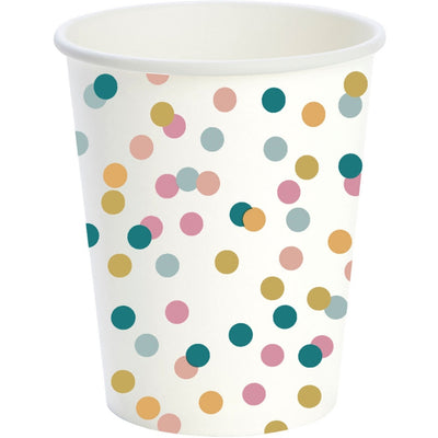 Duni Duni Paper Cups Dotes Dots 24 Cl 10 Pieces