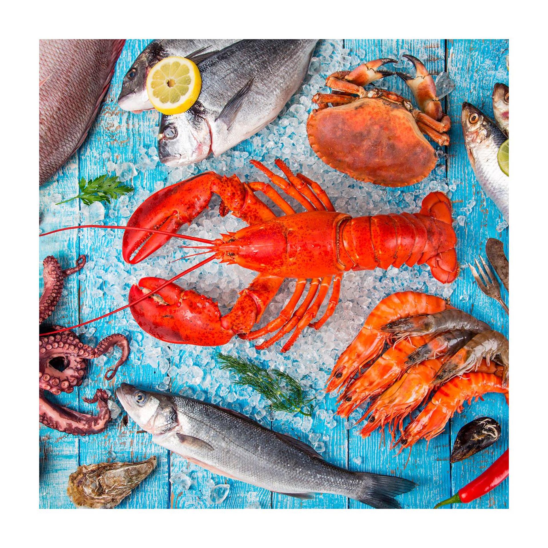 Serviettes Duni fruits de mer 33cm
