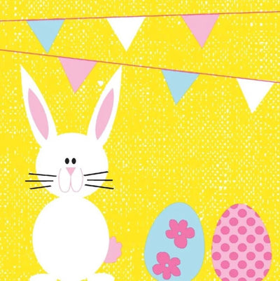 Duni Duni Napkins Bunny Oeufs 3-LAAGS 33X33