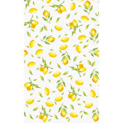 Nappe Duni citron 138x220cm