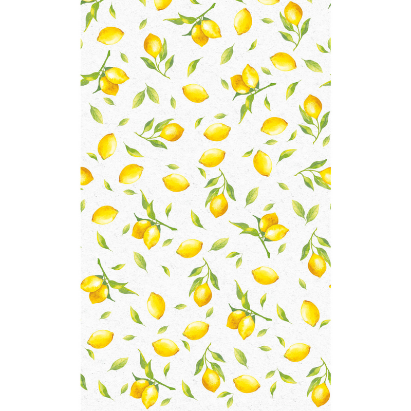 Nappe Duni citron 138x220cm