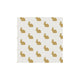 Serviettes Duni lapin doré 24cm