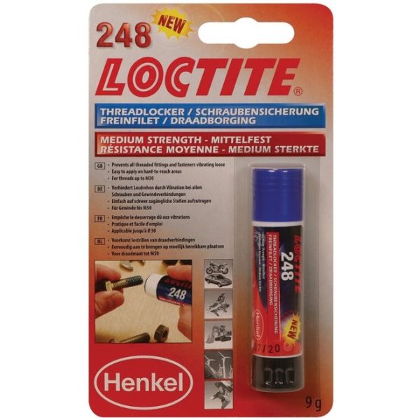 Loctite Wire Association 248 Médium Rangée 9 ml Bleu