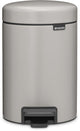 Poubelle Brabantia newicon - 12 litres - gris doux