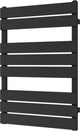 Radiateur design Plieger Gênes - radiateur sèche-serviettes - 80 cm x 55 cm - 405 watts - graphite