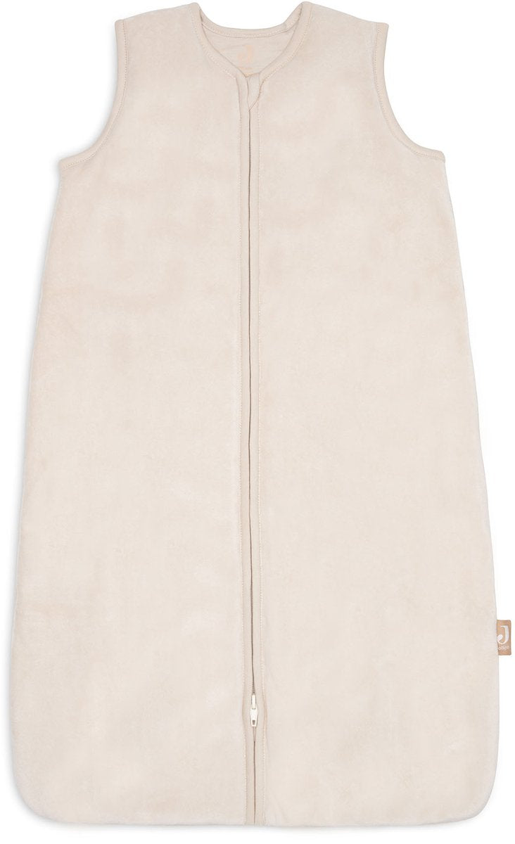 Jollein gigoteuse bébé sans manches 110cm - velours - avoine