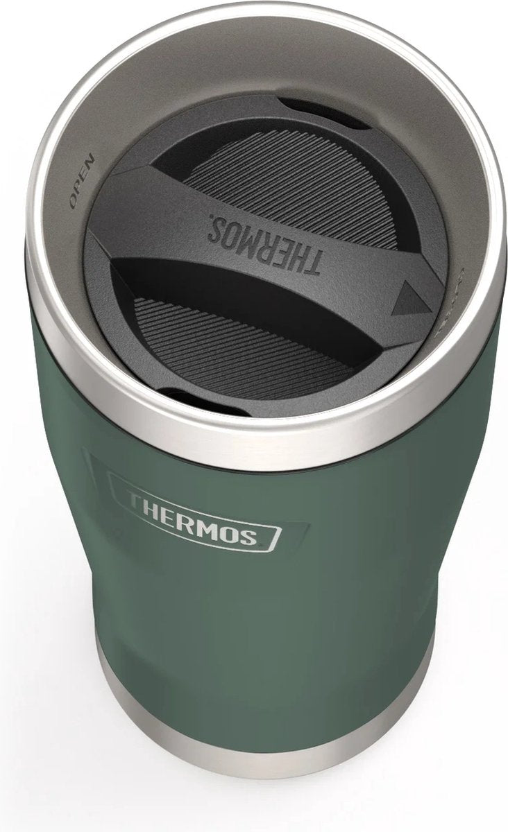 Tasse isotherme Thermos inox Icon - mug de voyage - forêt mat - 470ml