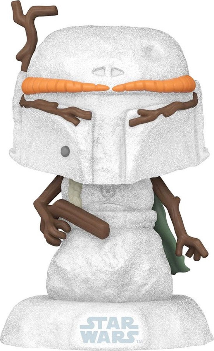 Funko star wars figurine à collectionner vacances 2022 pop ! héros boba fett 9 cm multicolore