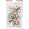 Mèches pour bougies en bougeoir, adaptées aux bougeoirs d'un diamètre de 20-65 mm, l : 3,5 cm, épaisseur 2 mm, 100 pièces 1 boîte