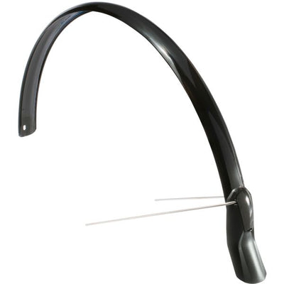 Jeu de garde-boue Eurofender Scatto 28 x 51 mm - noir