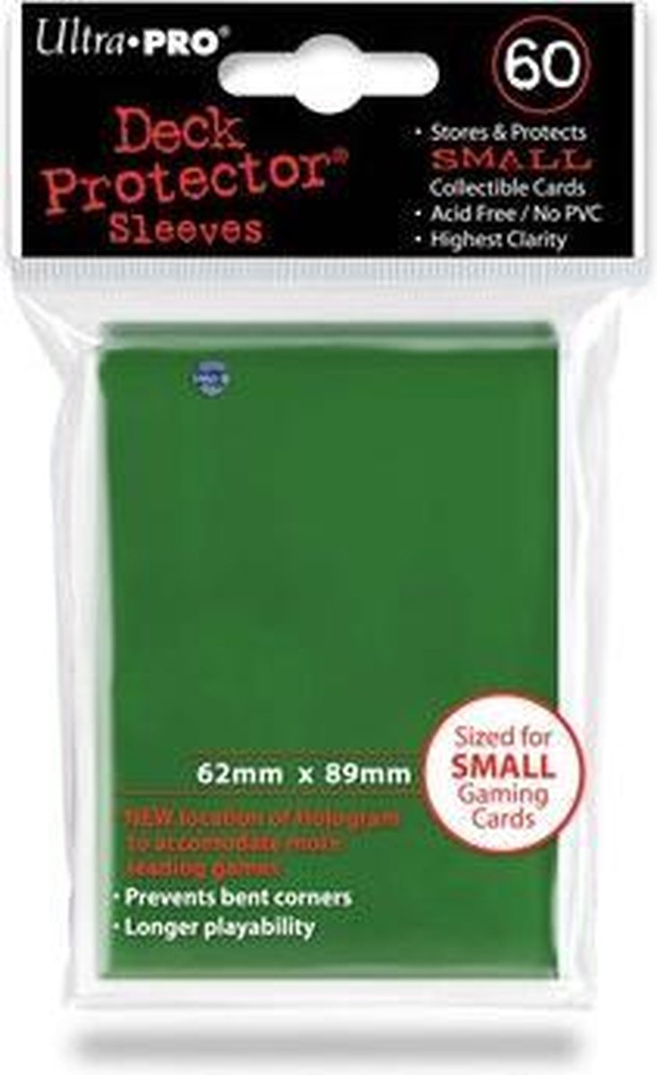 Asmodee petites manches vert (60 pcs.)