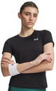 Under armour tech mesh ss-blk chemise de sport femme - noir - blanc