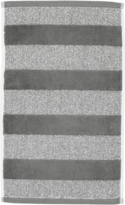 Beddinghouse pure stripe - serviette invité - 30x50cm - anthracite