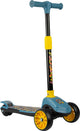 Tri-scooter Nijdam fat-wheel - boulevard ranger - bleu noir