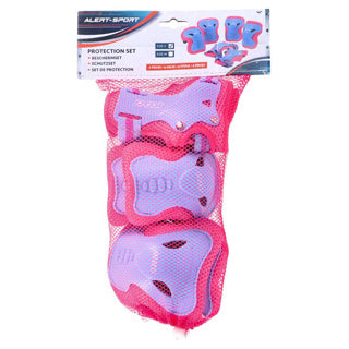 Alert Sport Skate Protective Set Children 3-Piece (Taille S) Rose