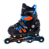 Alerte Alerte en ligne Skates Taille 31-34 Blue Orange Black