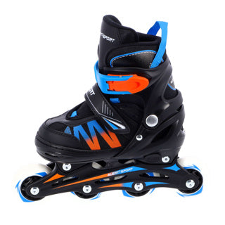 Alerte Alerte en ligne Skates Taille 31-34 Blue Orange Black